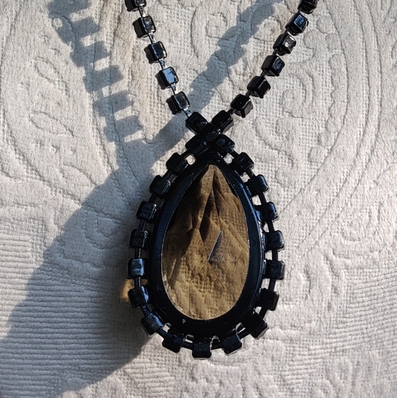 ✨ Stunning smokey quartz drop pendant necklace - Picture 5 of 9